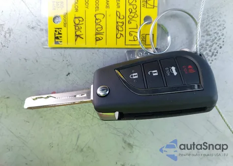 2025 Toyota Corolla Le from USA, damaged, VIN 5YFB4MDE7SP286769